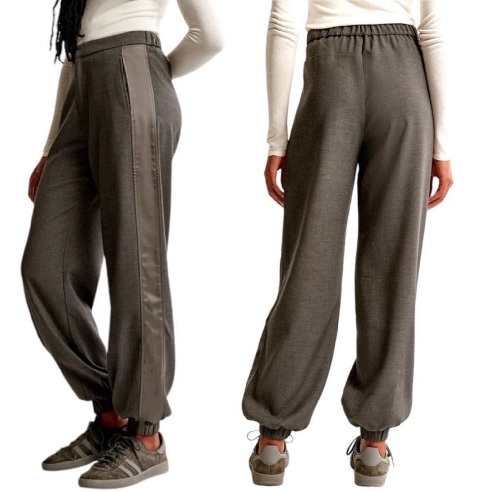 Abercrombie & Fitch x Nicole Benefield Suiting Jogger Grey XS